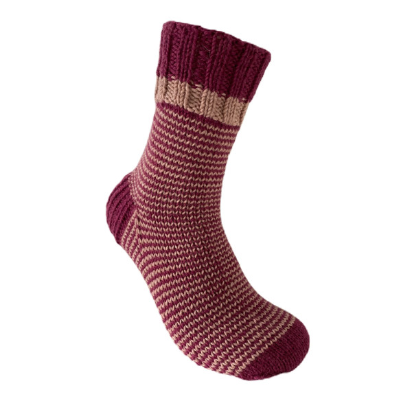 Hand Knit Women Wool Socks Gama