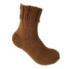 Hand Knit Women Wool Socks Toffee