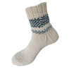 Hand Knit Women Wool Socks Dana White